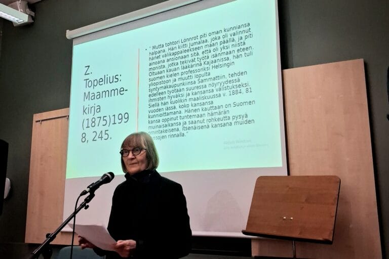 Suurmiehen takana on aina ihminen